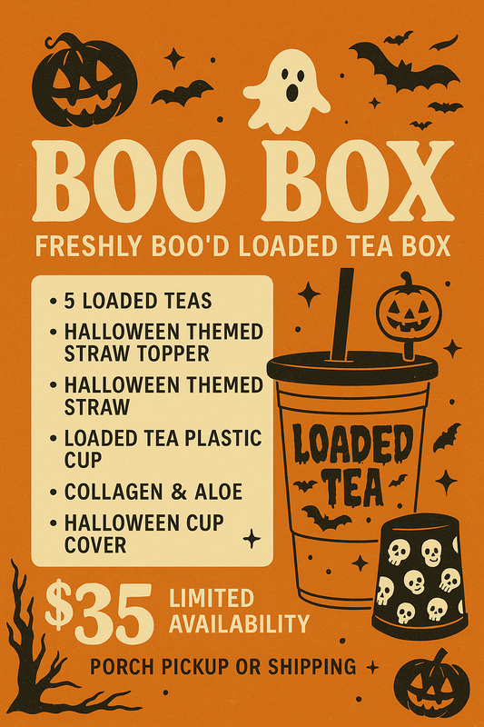 Loaded Boo Box:  Freshly Boo'd Loaded Tea Box