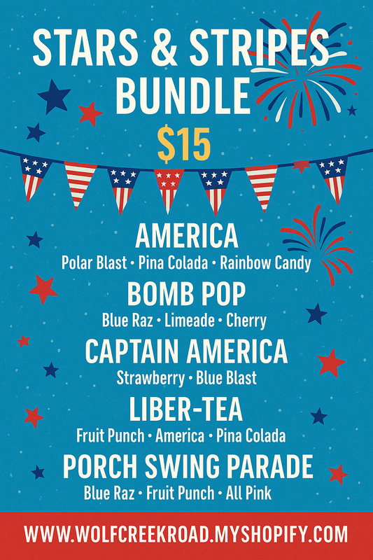 Stars & Stripes 5 Pack Loaded Tea Bundle